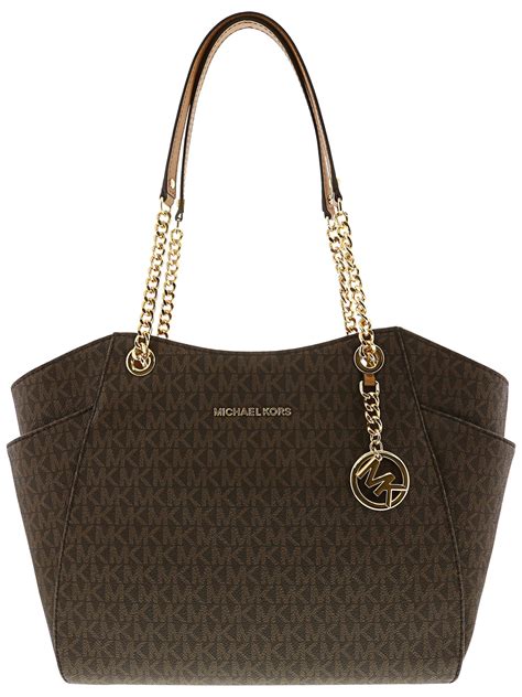 michael kors jet set travel tote brown burgndy|Michael kors burgundy jet set handbag + FREE SHIPPING.